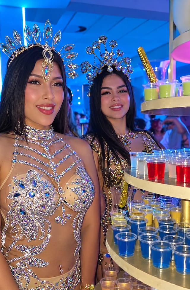 Shot Girls at a Bulgarian Wedding Party: Adding a Unique Touch to the Celebration
